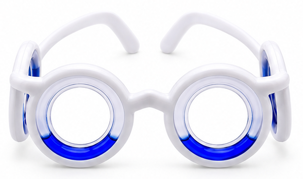 NooSick glasses front view